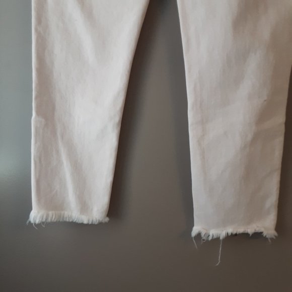 PAIGE Women's Hoxton Straight Ankle Blush Pink Jeans Size 29 - Picture 8 of 12